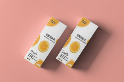 保湿水乳不干胶贴
