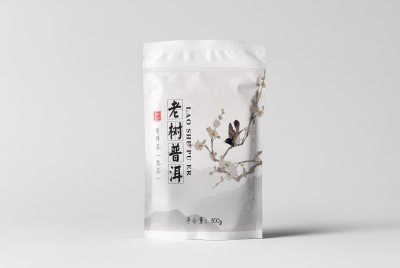 绿茶普洱礼盒日用品包装设计