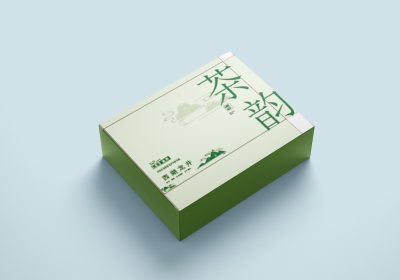 西湖龙井礼盒日用品包装设计