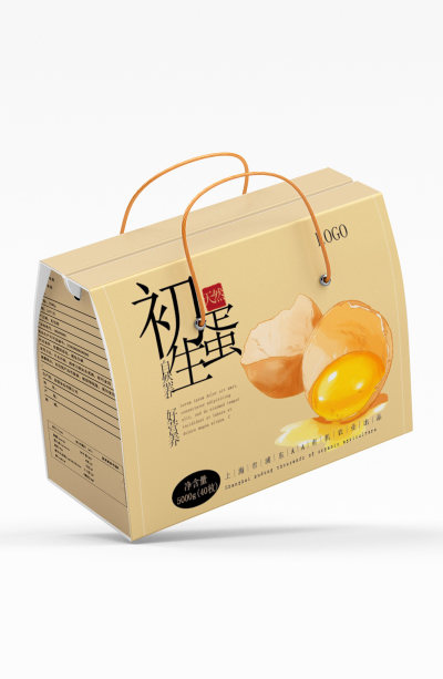简约农家土鸡蛋包装盒日用品包装设计