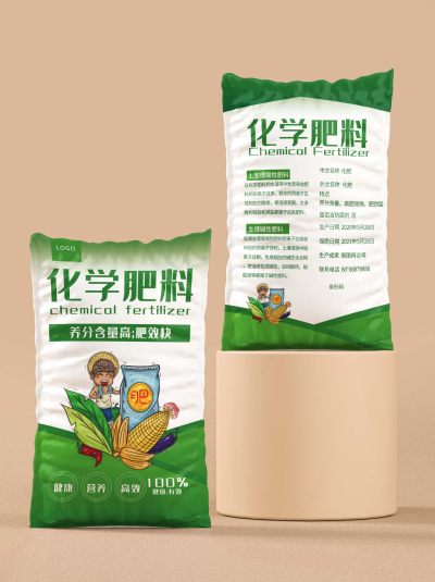 简约化学肥料包装