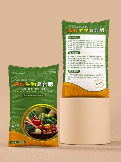 绿色肥料化肥产品包装设计