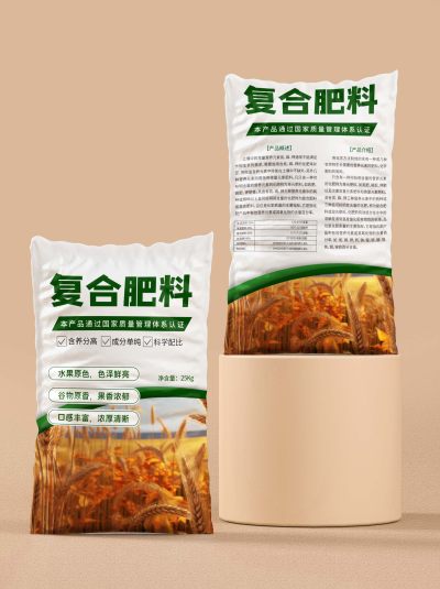 简约肥料化肥产品包装设计