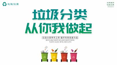 垃圾分类标志牌