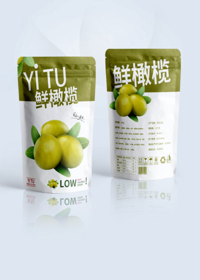 鲜橄榄零食包装