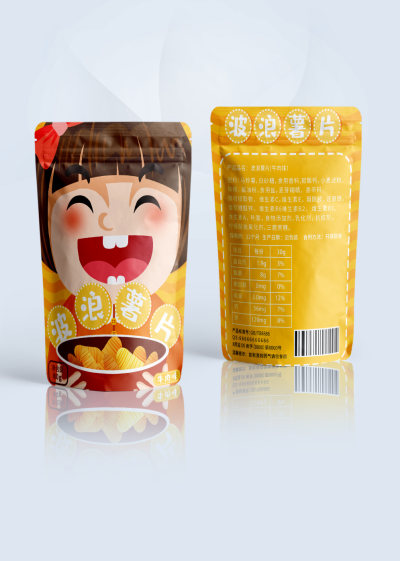 牛肉味波浪薯片零食包装