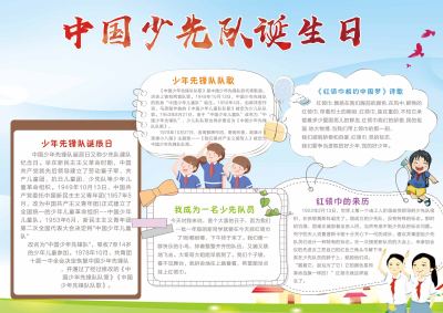 少先队诞生日手抄报
