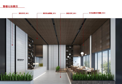 李玮珉苏州仁恒运河售楼会所室内PDF设计方案