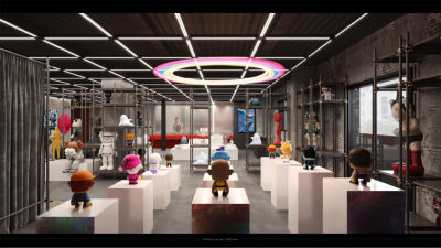 深圳物质生活书吧创意区PPT概念方案