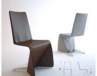 现代单椅3D模型下载