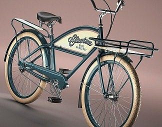 现代自行车3D模型下载