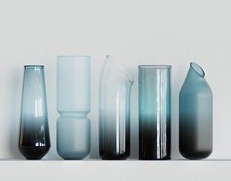 现代花瓶3D模型下载