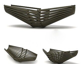 现代果盘3D模型下载