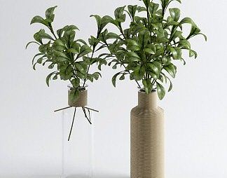 现代花瓶3D模型下载