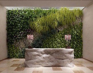 现代前台3D模型下载