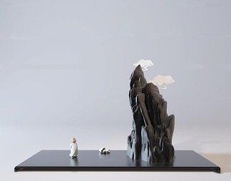 新中式摆件3D模型下载