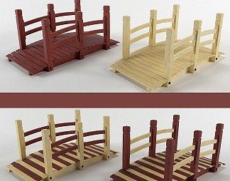 新中式桥3D模型下载