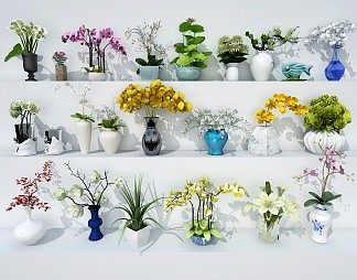 现代花瓶3D模型下载
