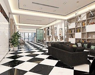 现代理发店3D模型下载