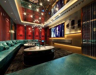 后现代KTV3D模型下载