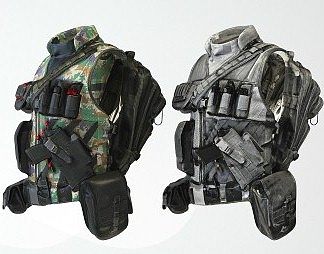 现代衣服3D模型下载