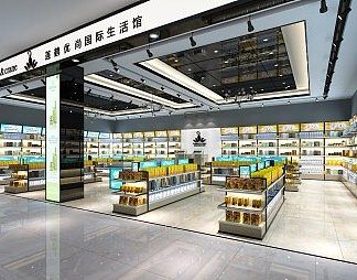 现代便利店3D模型下载