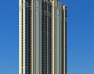 欧式住宅楼3D模型下载
