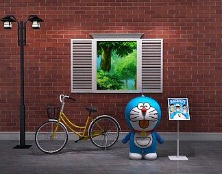 现代游戏角色3D模型下载
