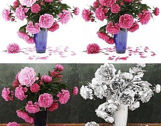 现代花瓶3D模型下载