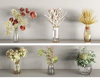 现代花瓶3D模型下载