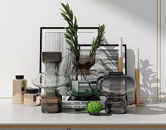 现代花瓶3D模型下载