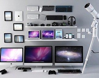 现代电脑3D模型下载