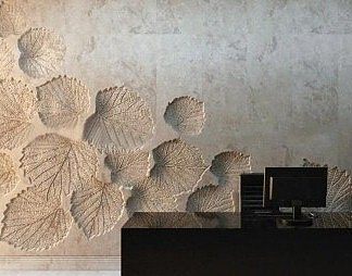 现代墙饰3D模型下载