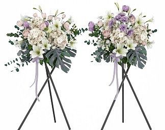 现代花艺3D模型下载