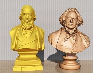 现代雕像3D模型下载