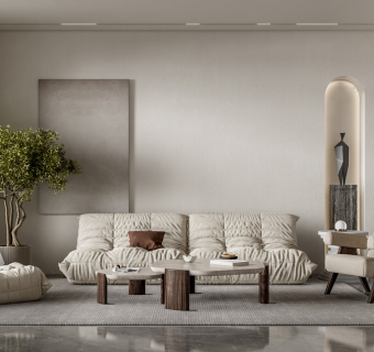 侘寂风家居客厅