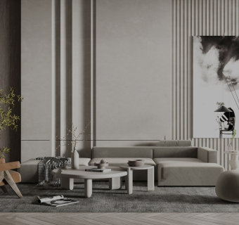 侘寂风家居客厅