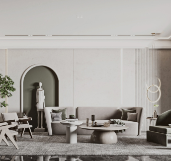 侘寂风家居客厅