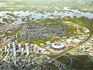 天府奥体城概念性规划及城市设计