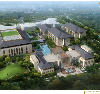 吴江宾馆二期工程岛居式酒店景观设计方案