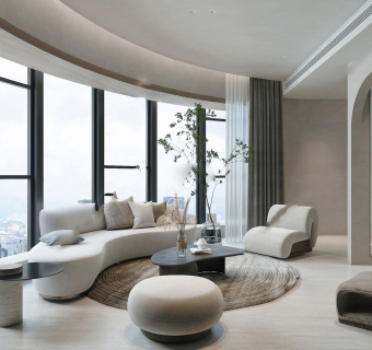 侘寂风家居客厅