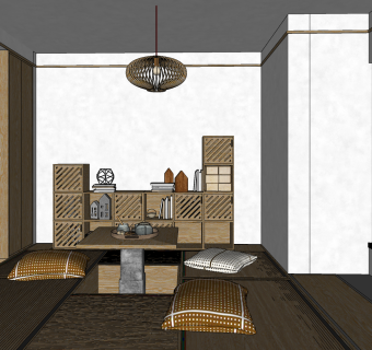 日式榻榻米茶室