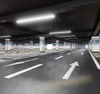 停车场地下车库
