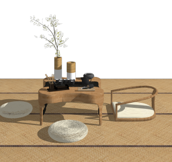 日式榻榻米茶室