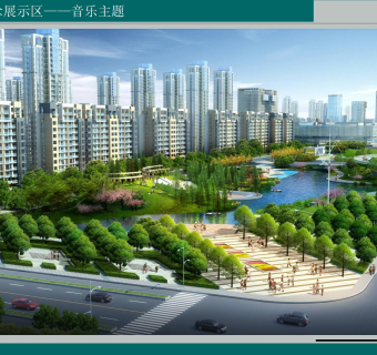 江阴临港新城中央公园景观方案设计