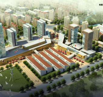 济南市平明县云翠新区战略研究及概念性规划设计