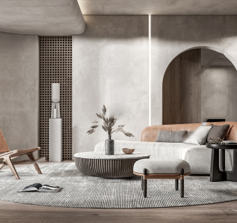 侘寂风家居客厅