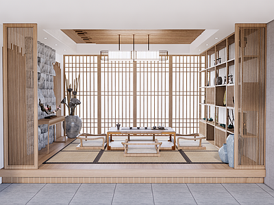 日式风格茶室