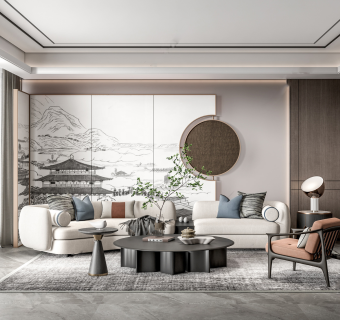 新中式风格客厅