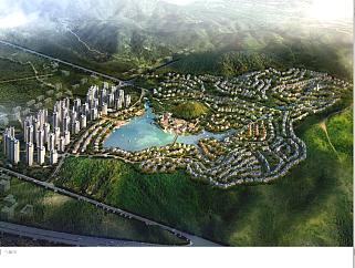 五矿惠州博罗英伦风格小镇概念规划设计方案